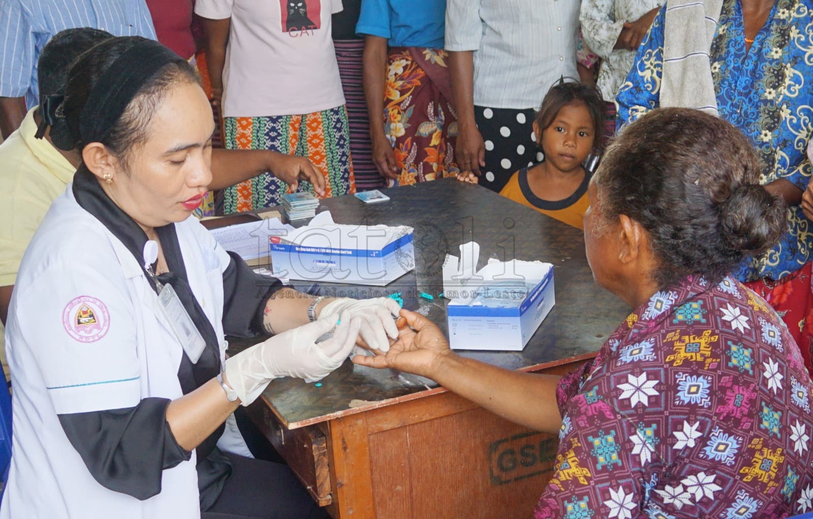 INCSIDA:利福村250人自愿进行HIV血液检测