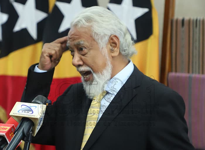 沙纳纳:东帝汶取消赴几内亚比绍调解使命