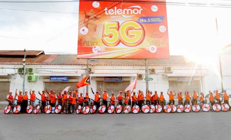 特利摩5G路演：自行车互动促创新