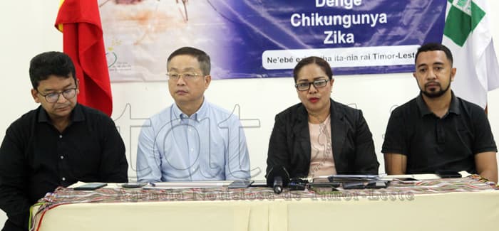 卫生部教育部联合发布会:登革热与教学进程