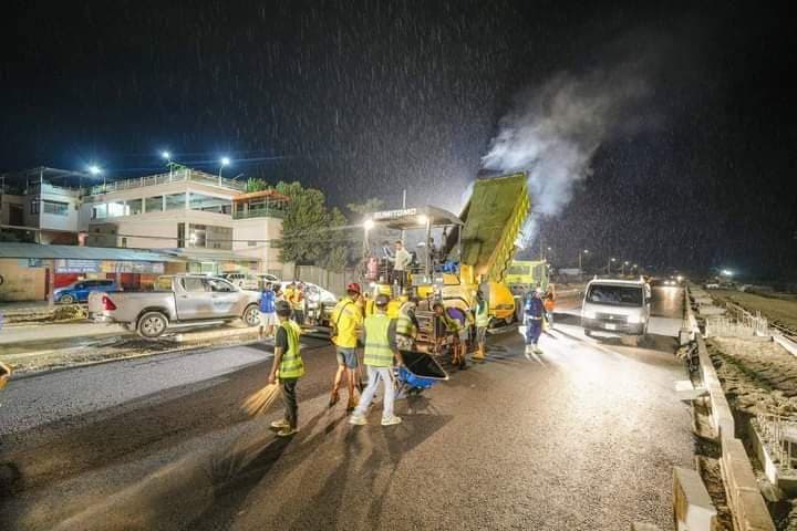 公共工程部长:塔西-托卢道路建设完成50%