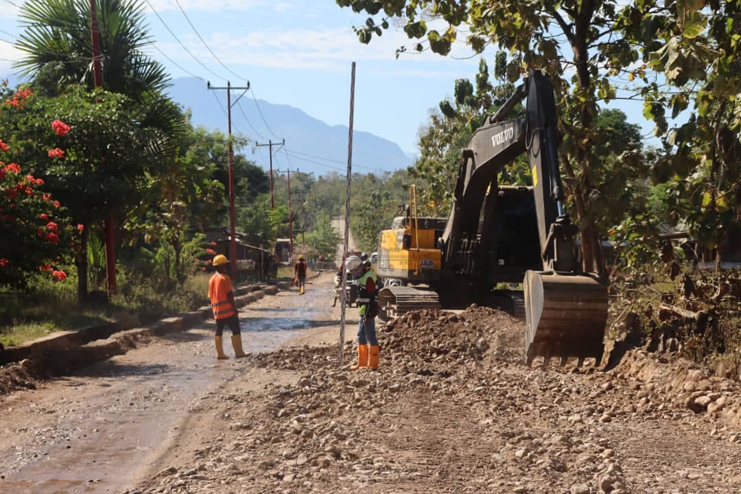 胡塔玛卡利亚在努努拉修建两公里道路