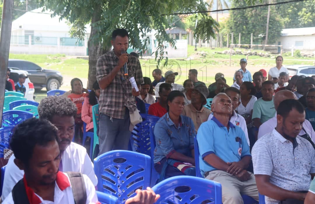 塔波-梅莫村愿为马利亚纳II灌溉项目无偿提供土地