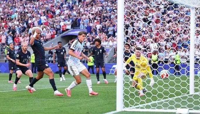 比利时4-1淘汰美国,1/4决赛对阵西班牙