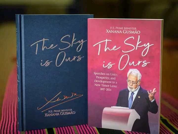总统奥尔塔为总理古斯芒新书《The Sky is Ours》举行发布会