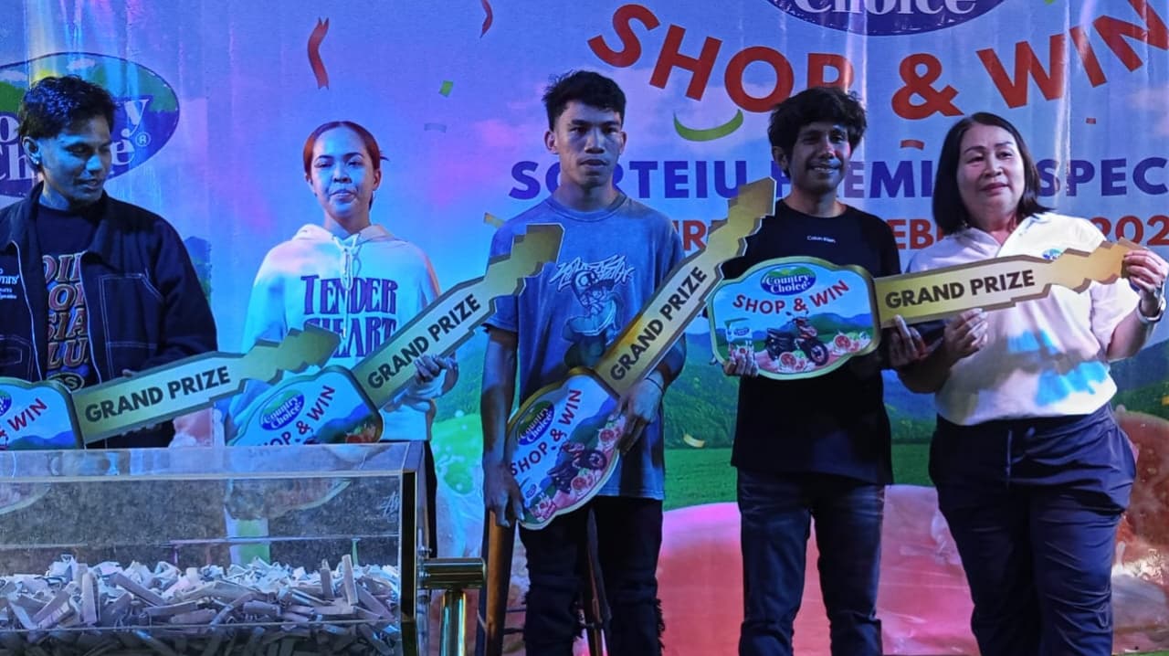 Country Choice特别抽奖:6人赢摩托,25人赢手机