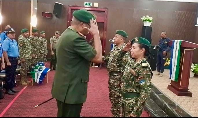 东帝汶首位女军官出征联合国南苏丹维和任务