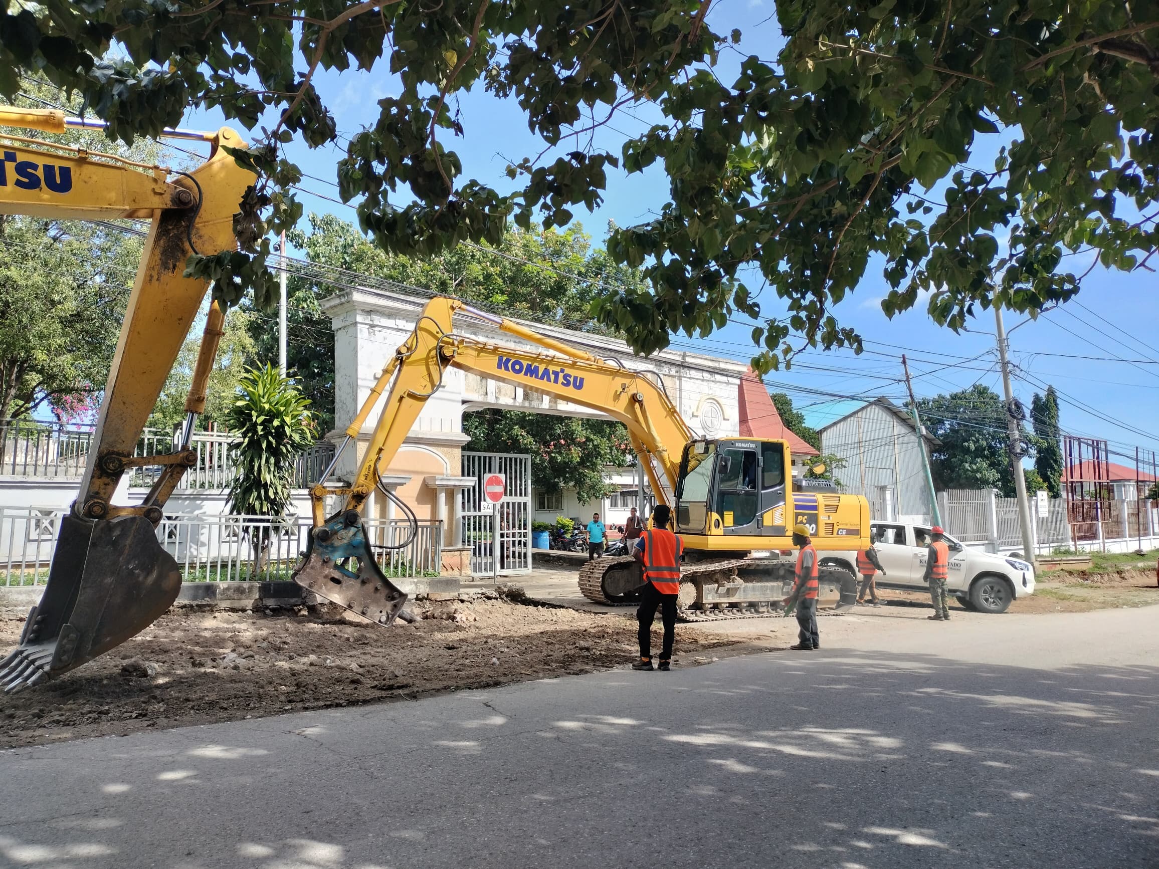 包考城市道路二期扩建启动