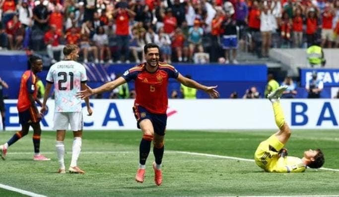 西班牙2-1比利时,梅里诺绝杀晋级半决赛
