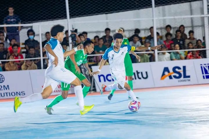 Ramelau 2-2战平Saralima,东帝汶室内足球杯