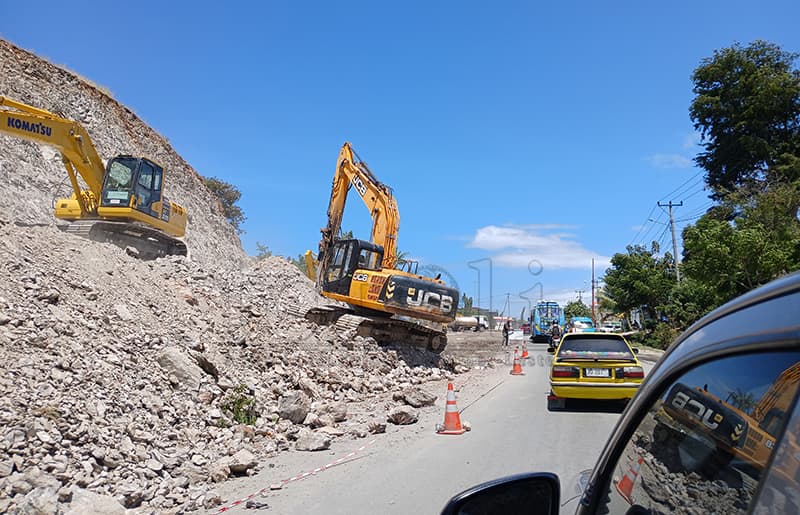 图片新闻:塔西-图卢至总统环岛道路拓宽工程