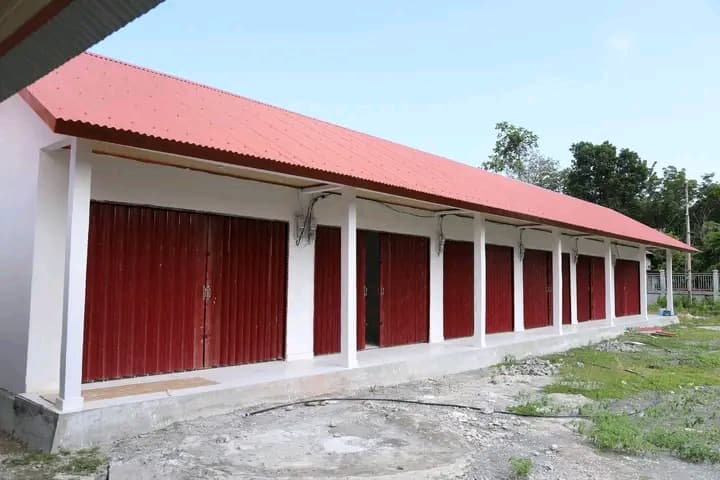 奥洛拜市场修复完工,商贩近日将搬迁