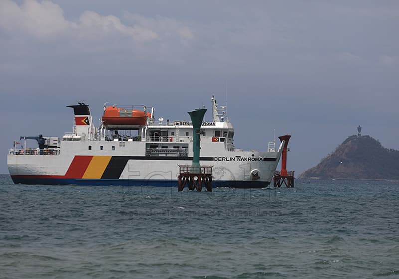 柏林纳克罗马号渡轮完成维修返回帝力