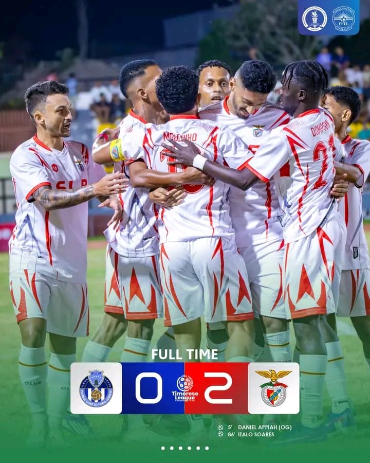 SLB劳拉拉2-0击败波尔图泰贝西,两连胜登顶