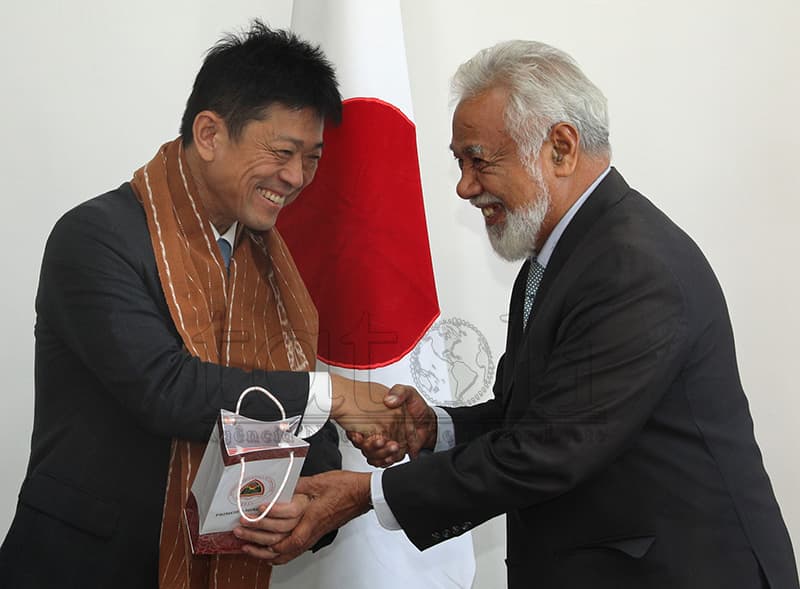 日本副外相:将继续支持东帝汶发展