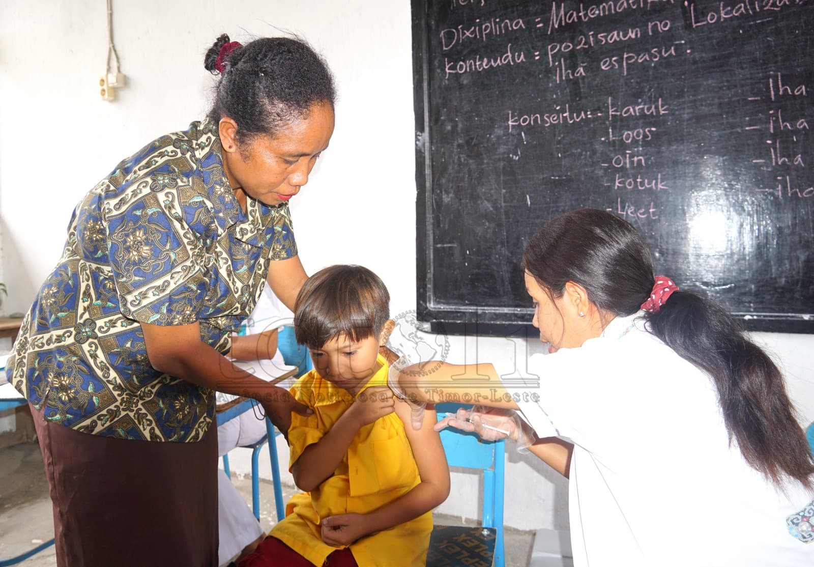 UNICEF向东帝汶交付1.16万剂白喉破伤风疫苗