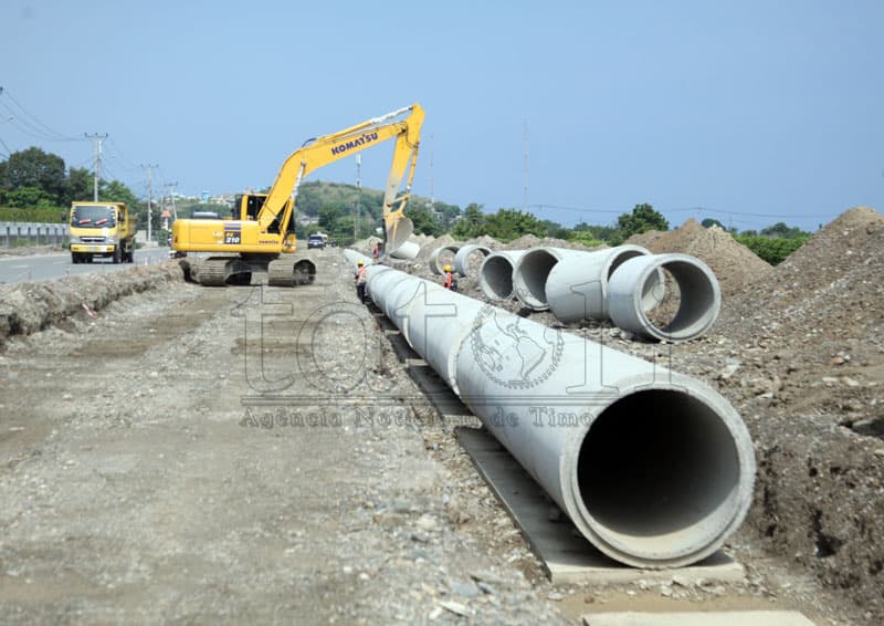 局长:雷科图至圆环道路工程进度达34%
