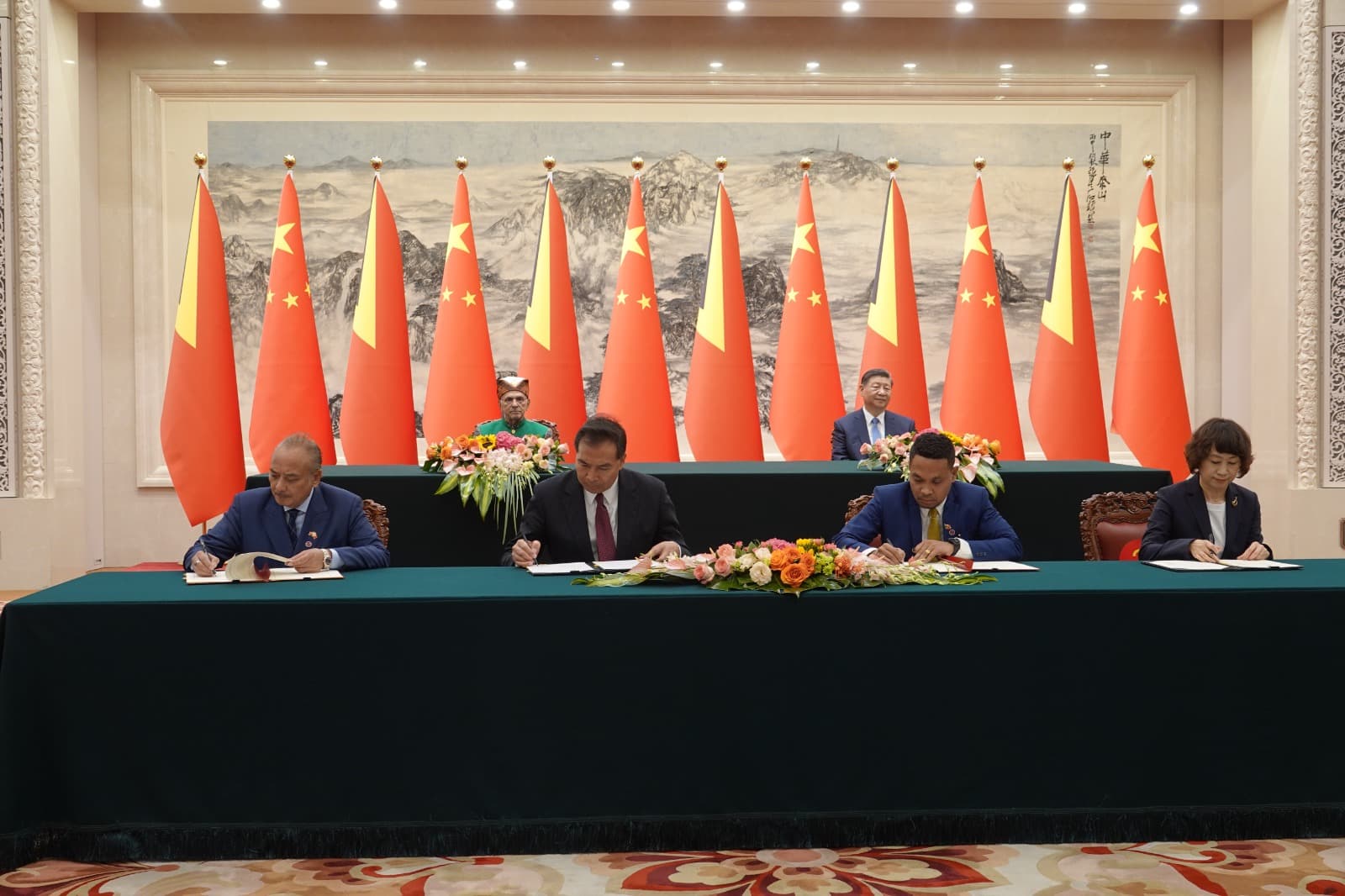 东帝汶塔托利通讯社与中国媒体集团签署合作协议