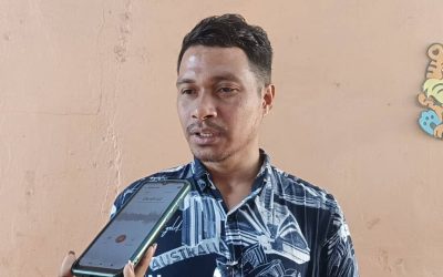 Funsionáriu programa inkluzaun no ema ho diversidade PITL, Egas de Sousa. Imajen TATOLI/Alexandra da Costa.