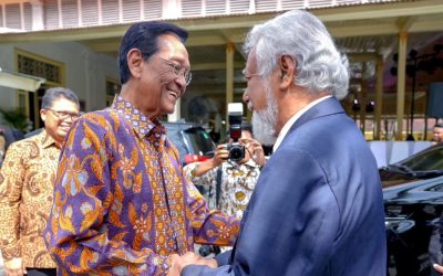 Primeiru Ministru Vizita, Liurai Jogjakarta Hamengkubuwono X