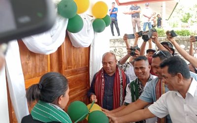 Autoridade RAEOA-PNDS no Povu Pasabe Inaugura Salaun Maternidade Malelat