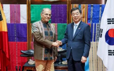 PR Horta Simu Karta Kredensial Husi Embaixador Foun Republika Korea