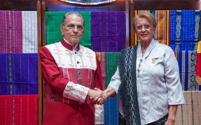 PR Horta fo Pose ba Maria Natalia Asumi Kargu Nuudar Xefe Misaun CPLP